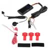 Motorcycles Mini Red Lcd Tachometer Gauge Tach Hour Meter 0~20000 Rpm Universal