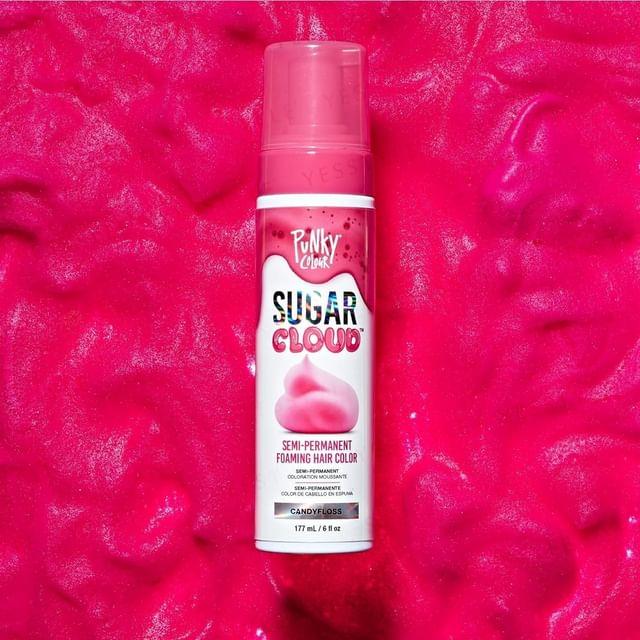 Punky Colour Сахарное Облако Полуперманентная Пенка-Краска Сахарная Вата 177ml