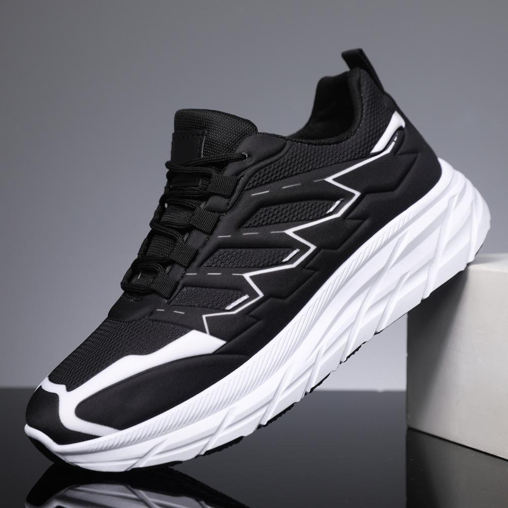 Herrenschuhe mit dicker Sohle, modisch, bequem, temperamentvoll, sportliche Laufschuhe für Herren, leichte, lässige Einzelschuhe