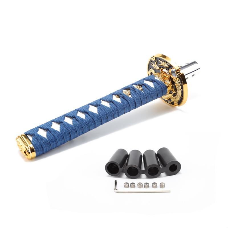 Universeller Auto-Schaltknauf aus Aluminiumlegierung - Katana-Schalthebelknauf JDM Racing Style Schalthebel für Schaltgetriebe