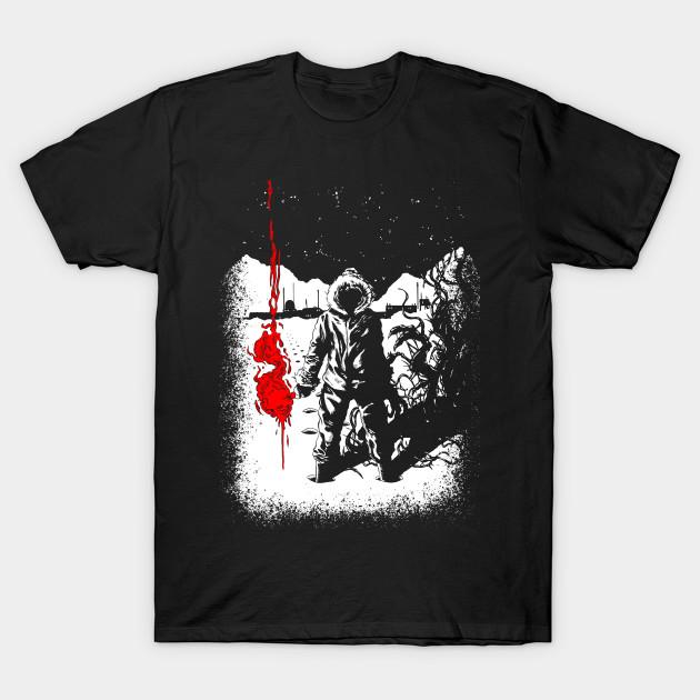 

Men Black Print T-shirt The Thing Red No-Cut Transfer Paper Print Cotton Tshirt - Men s Summer Cotton Graphic Tee S разноцветный