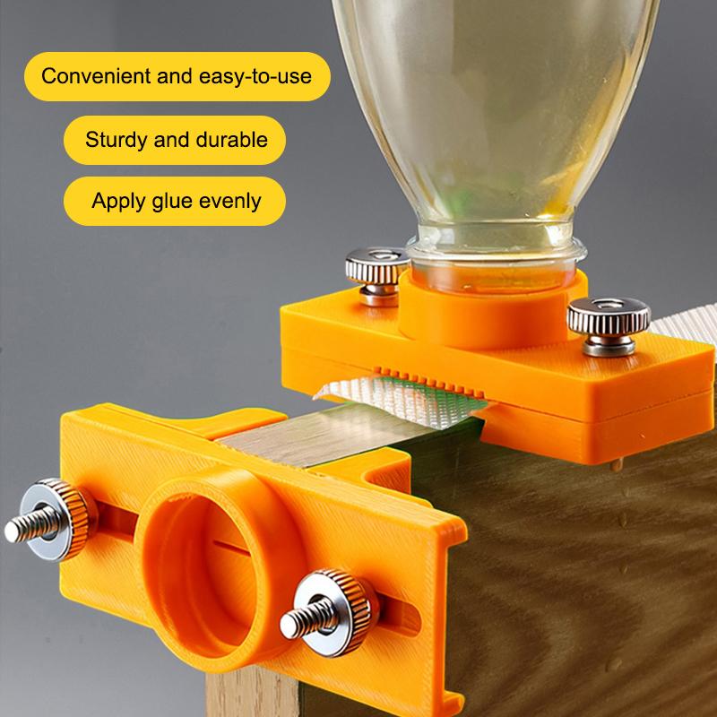 10/22mm Adjustable Glue Applicator Woodworking Edge Banding Glue Applicator Tool For DIY Craft Panel Glue Application Hand Tools