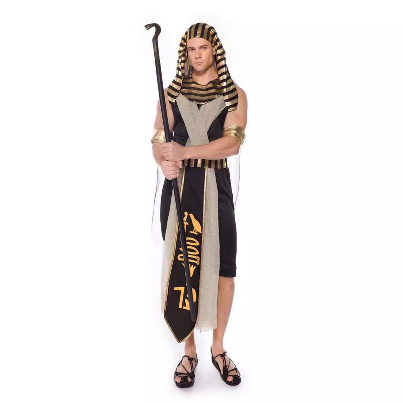 Amazon Cross-Border Halloween Costumes Egyptian Pharaoh Cleopatra Costumes Role-Playing Ancient Roman Prince and Princess Costumes
