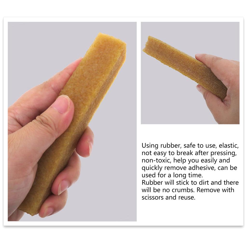 Natural Rubber Sandpaper Cleaning Eraser Cleaner Glue Stick Handmade Grinding Block Glue Removal Abrasive Sanding Tool