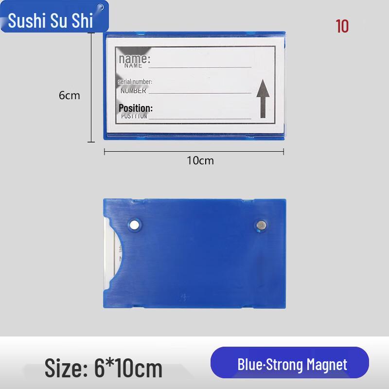 Magnetic Warehouse Shelf Labels