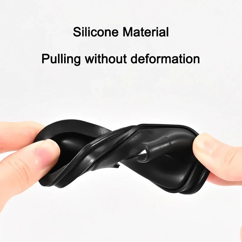 Car Door Mute Damping Cushion Silicone Door Lock Buckle Door Protective Cover For Volvo Xc60 Xc90 V40 V60 S60 V50 V90 S80 C40