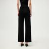 HLA Women's Ribbed Slit Hem Casual Pants