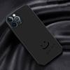 Case For Apple iPhone 14 13 11 12 Pro 7 XR X XS Max 8 Plus 6 6S SE 2022 13Pro Black Soft Phone Funda Smiley Face Stripes