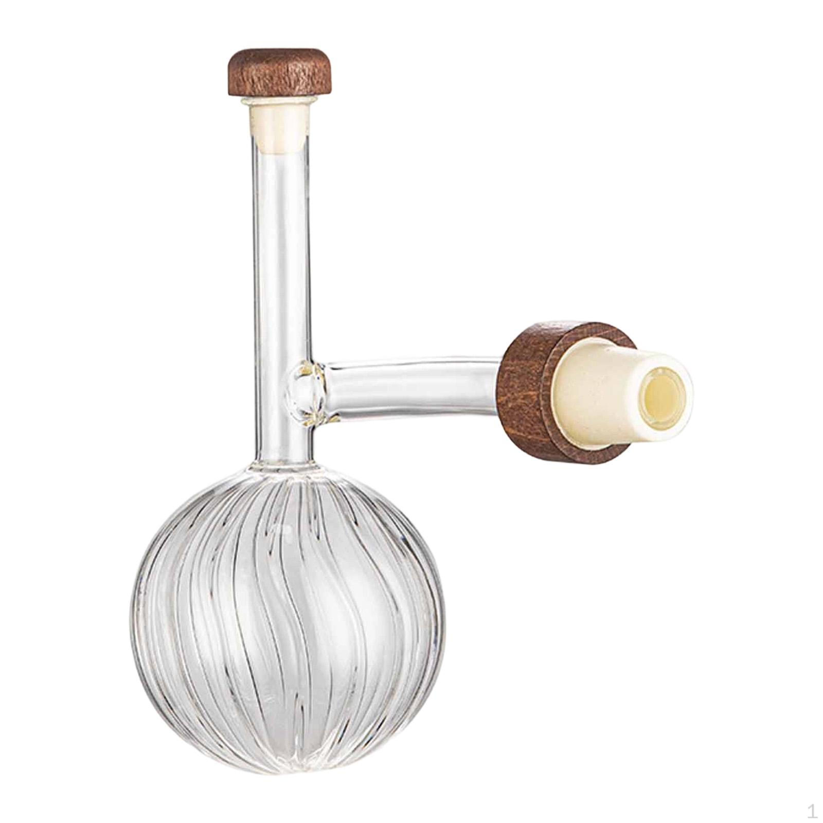 

Easy-to-Use Portable Decanter with Stopper, Glass Aerator, Fast for Home, Housewarming Round