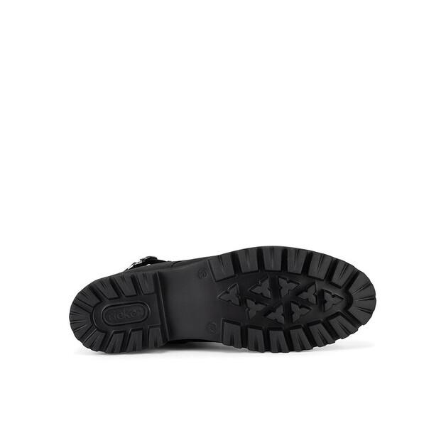 Rieker Z5723-00 Black Ankle Boots