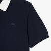 [lacoste] Men's Ribbed Collar Twisted Yarn Short Sleeve Sweater Polo Shirt PH943E-56G166