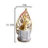 Alloy Ceramic  Incense Burner Creative Essential Oil Lamp Candle Holder Home Decoration