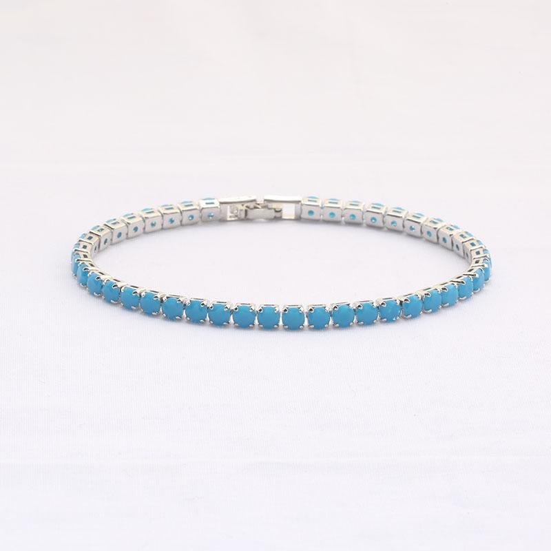 Hip Hop 4.0 Bracelet European and American Men's and Women's Jewelry Fashion Versatile Micro-inlaid Zircon Couple Bracelet