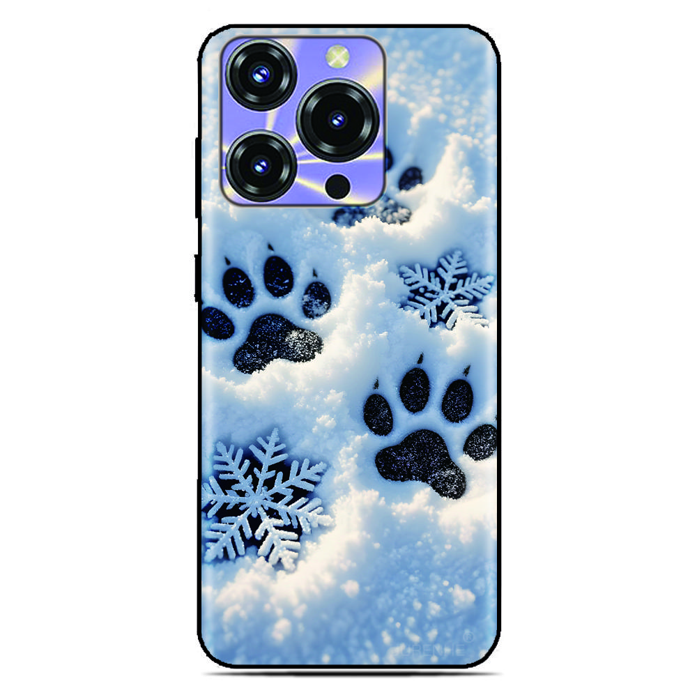 Dog Paw Print Back Cover for Sony Xperia 10 1 VII VI 5 II III IV V 2023 XZ5 XZ4 XZ3 XZ2 Compact XA1 XA2 TPU Soft Phone Case