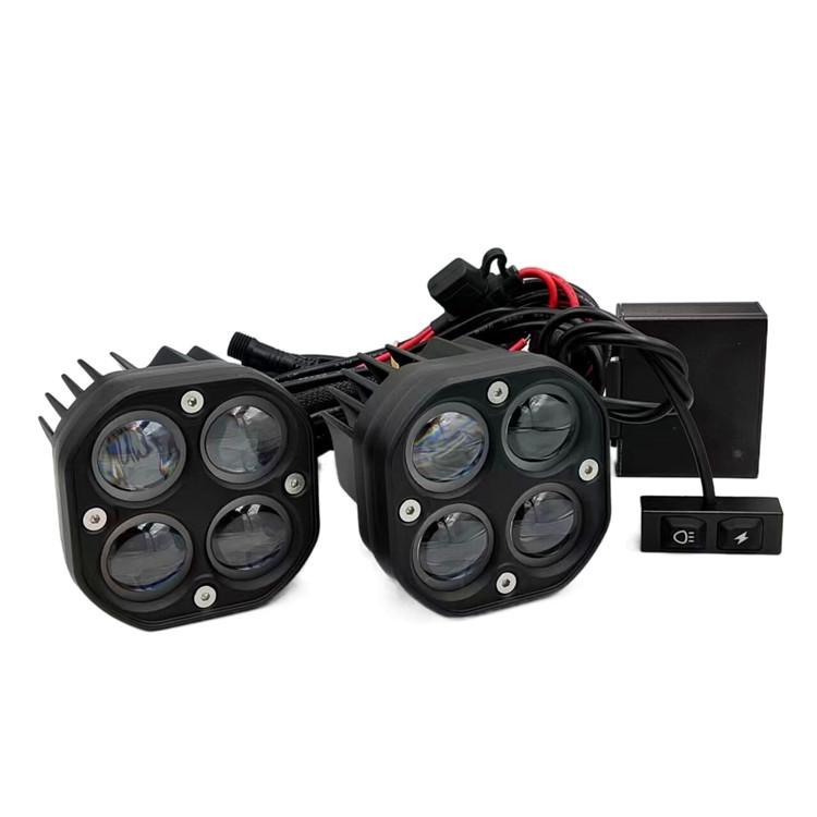 LED-ekstralys for terrengkjøretøy: Grenseoverskridende frontfanger- og taklys for biler og motorsykler