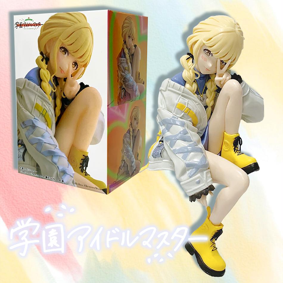 17cm Kotone Fujita Anime Cute And Beautiful Girl Figure School Idol Master Desktop Decoration Birthday Children's Gifts
