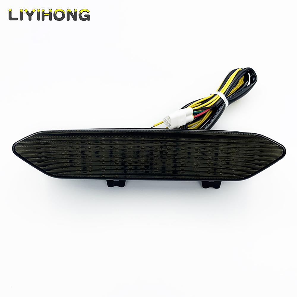 Motorcycle Rear Tail Light Brake Turn Signals Integrated For Yamaha YZF-R1 YZF R1 2002 2003 LED TailLight