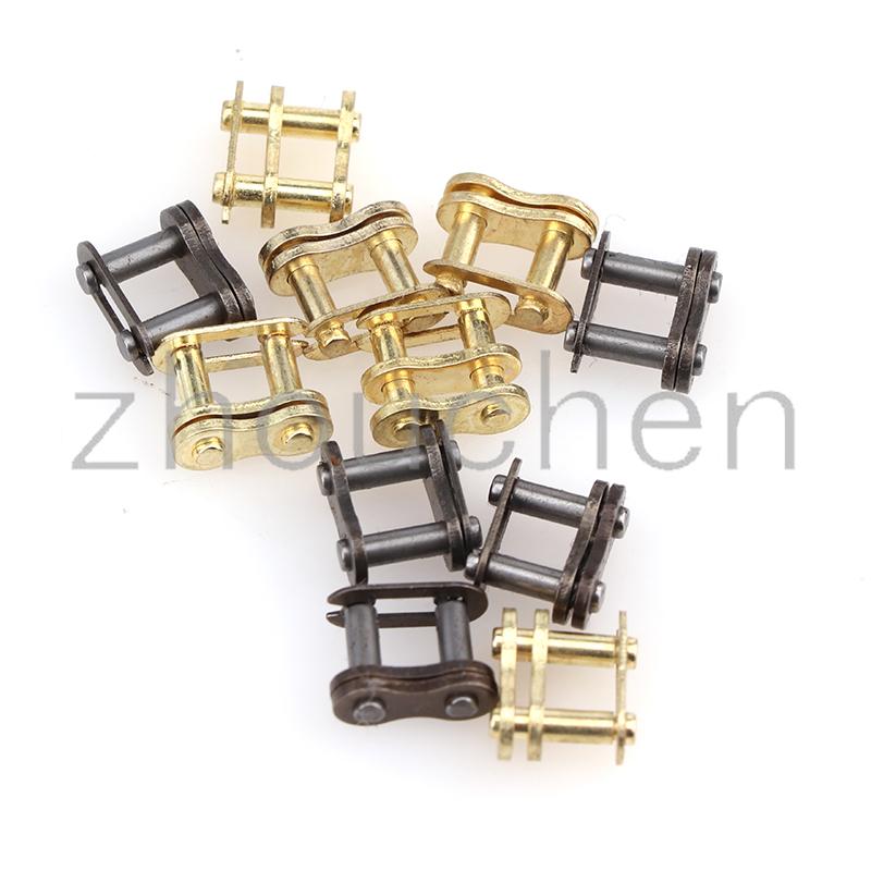 4pc/lot 25H/T8F/415H/420/428/428H/520/530 Chain Master Link Pocket Dirt Pit ATV Quad Go Kart E Gas Scooter Motorcycle