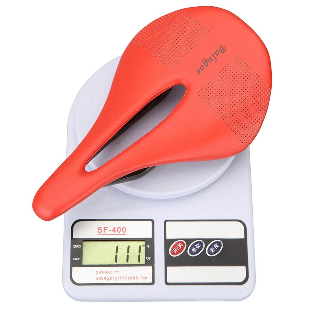 GZQIRUN Bicycle Saddle Cushion Full Carbon Fiber Ultralight Seat Cushion Bicycle Carbon Saddle Road Bike Mountain Bike Hollow Breathable Comfortable
