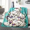 Dalmatian Puppies Blanket Soft Throw Blanket For Home Bedroom Bed Sofa Travel Office Solid Christmas Blanket