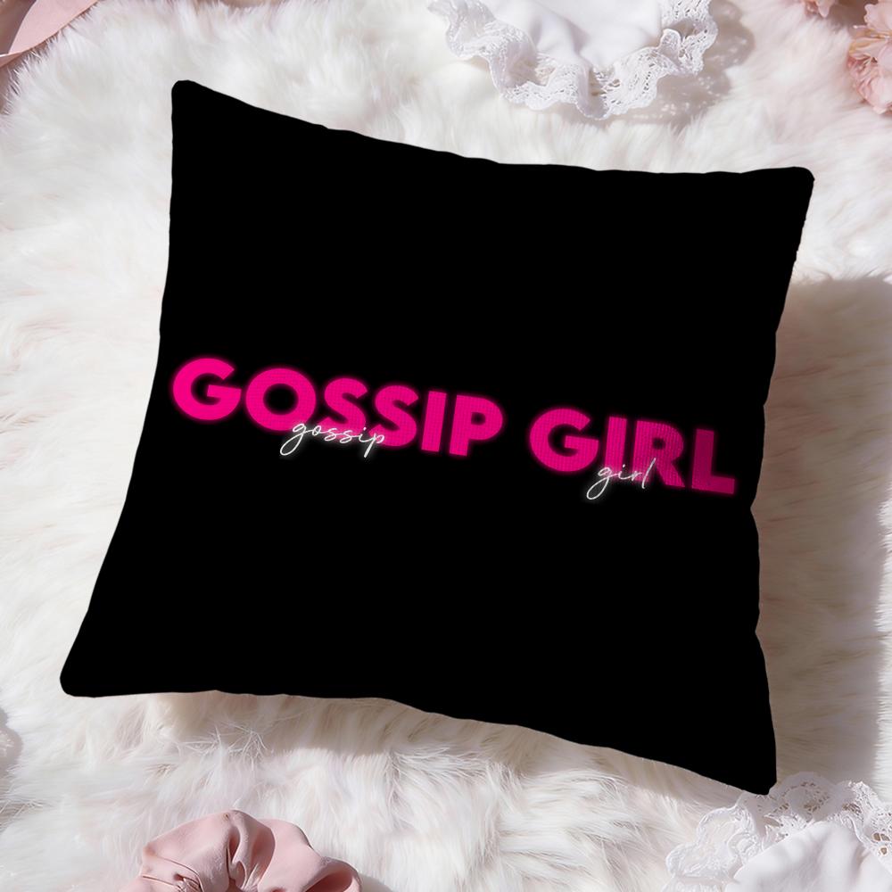 cool movie g-Gossip Girls Cushion Cover Premium Comfort Reversible Pillow Cove -Two in One Design for Any Room & Car Interior