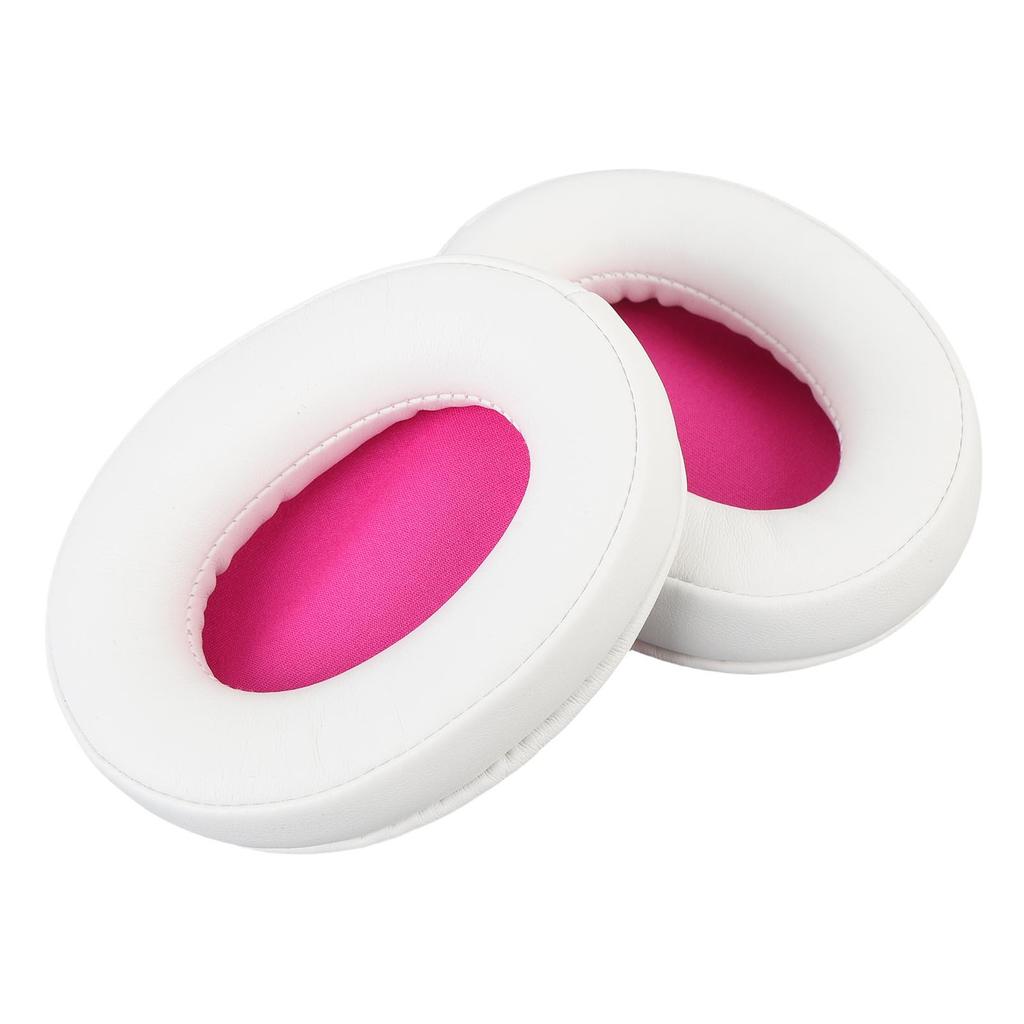 2 Pcs Headphone Ear Pads Comfortable Sound Insulation Protein Leather Headset Ear Cushions for ATH-M50X M40X M30X M50