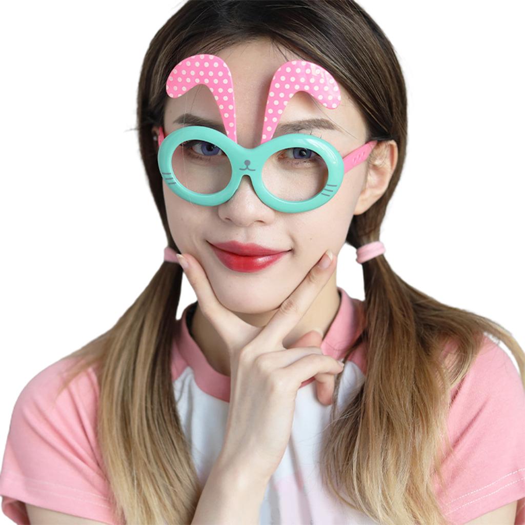 Costume Glasses Easter Egg Eyeglasses Frame Easter Party Photo Props Pretend Eyewear Fun Party Eyewear Cosplay