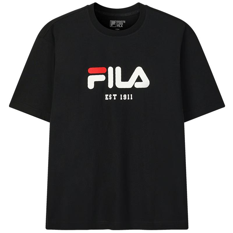 FILA Men s 2026 Summer Casual Cool-Feel Cotton T-Shirt XS
