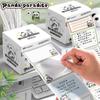 True Color Full-Adhesive Sticky Notes - Strong Adhesion for Students' Mistake Memos and Junior High Notes