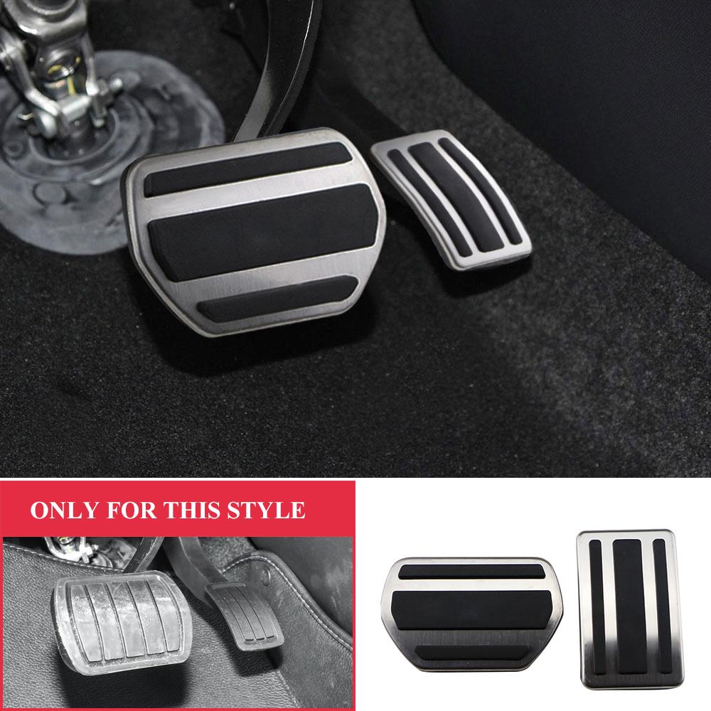 Stainless Steel AT MT Car Pedals for Peugeot 508 Citroen C5 2012-2014 C6 Accessories Gas Brake Cluth Pedal