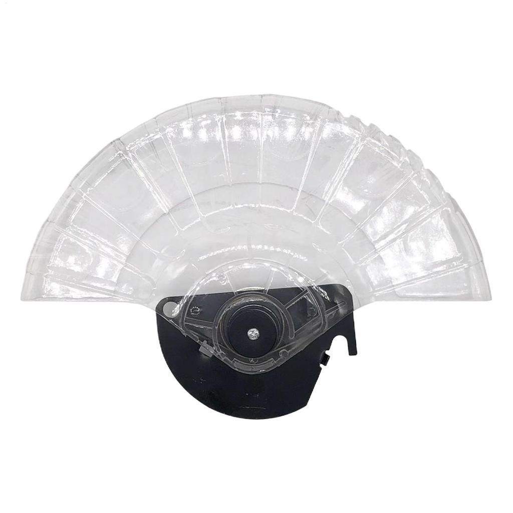 Dustproof Grinder Guard Grinder Disc Dust Cover 10-inch Transparent Hood Aluminum Saw Accessories For Woodworking Carpentry Wood