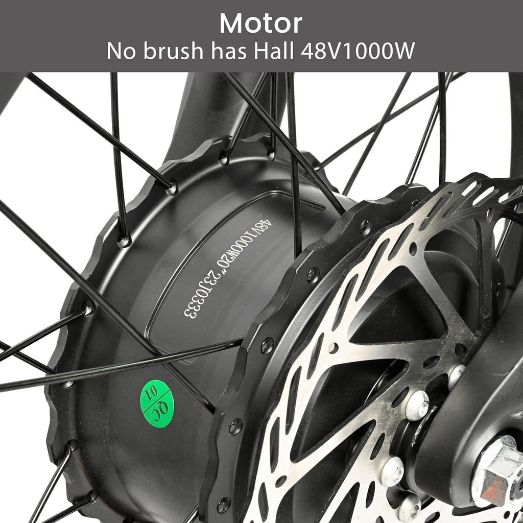 Pro New-DP-2033 Elektrické kolo, Dva motory, Dvě baterie, Dvě hydraulické brzdy, EBike, 20*4.0 Plně odpružené, 48V, 30Ah, 2000W