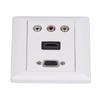 Audio Video Wall Socket Support 1080P High Impact Resistance Durable Composite Video Panel