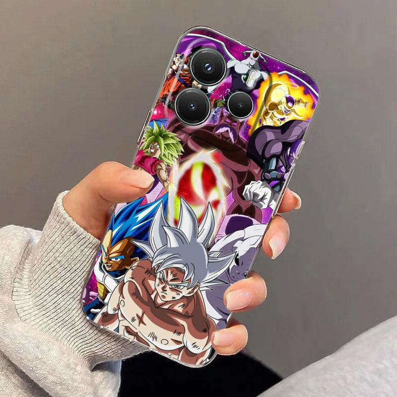 D-Dragon Balls Super Poster Case For Xiaomi Redmi Note 15 14 13 12 11 Pro Plus Cover For Redmi 15C 15 14C 13C Clear Phone Cases