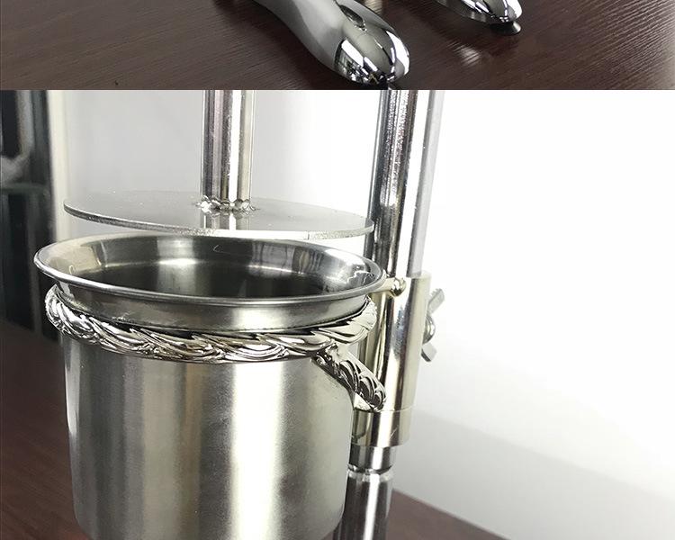 Ruční extrudér dlouhých hranolků 30 cm Komerční stroj na lisování francouzských hranolků