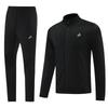 Spring And Autumn Long Zipper Jacket Outdoor Sports Suit Football Suit Training Suit Appearance Suit Long Sleeve Pants Quick Drying