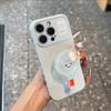 Ping Pong Racket Bracket Emoji Is Suitable for Apple 11promax Mobile Phone Case Couple Huawei Pura11 Xiaomi Vivo
