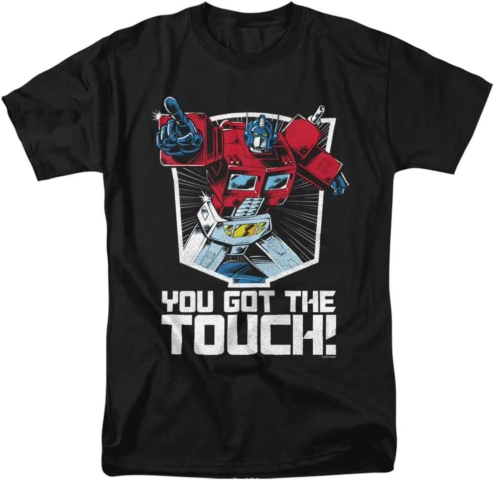 

2026 new Summer Hasbro Licensed Transformers Optimus Prime Cotton Print Tshirt Bumblebee G1 ComfortableOptimus Prime Fashion S