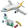 Byflyplass Fly Modell Byggeklosser Pedagogiske Fly Byggeklosser 60262 Pedagogisk Leker for Barn Gave