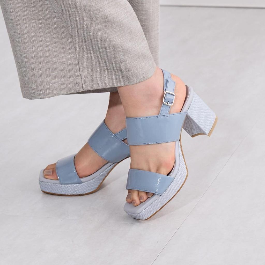 HIMIKO/Himiko/Plateausandalen/641218 Blau 225