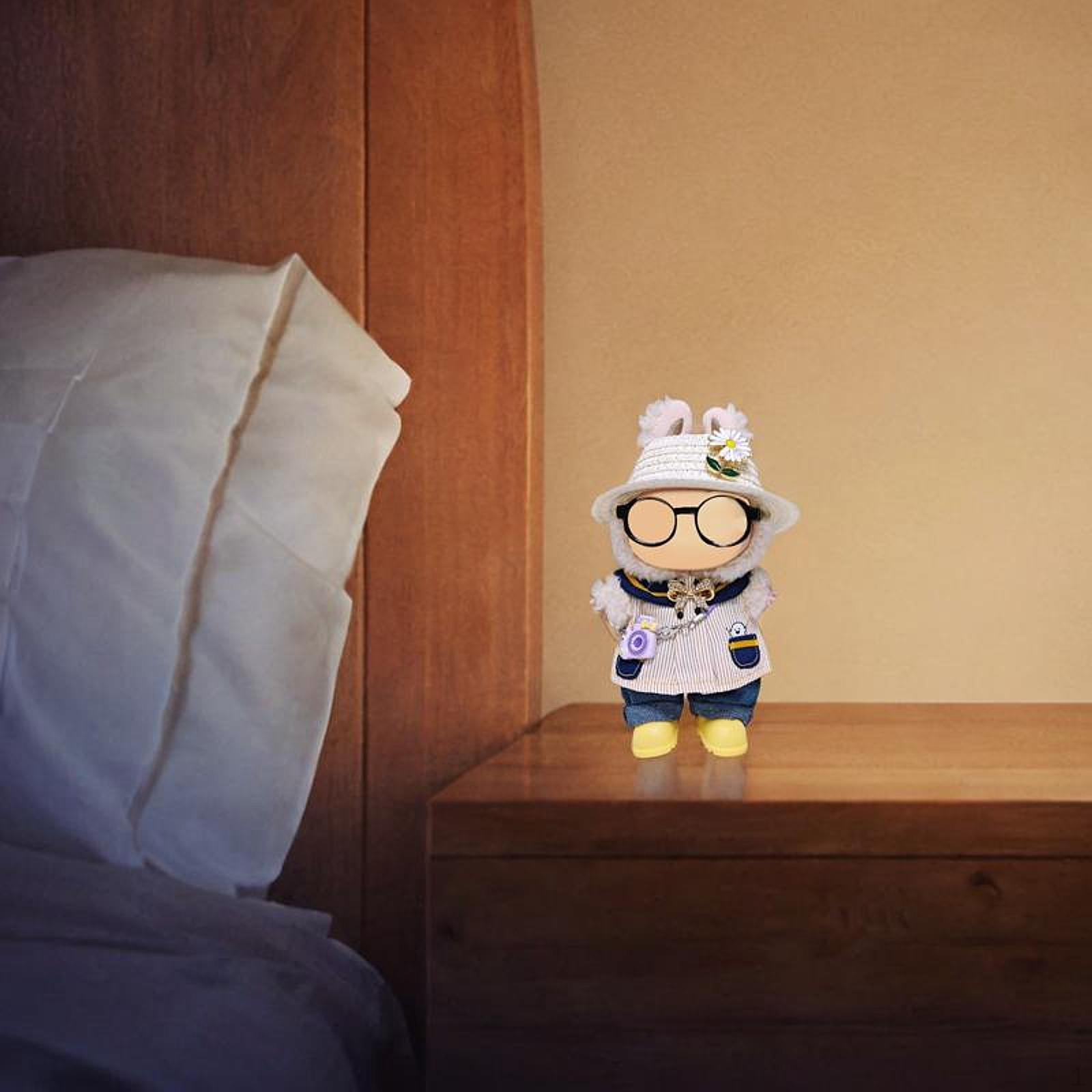 

Одежда для кукол Удобный DIY Игра понарошку Стильный наряд Подарки для девочек Purple Camera