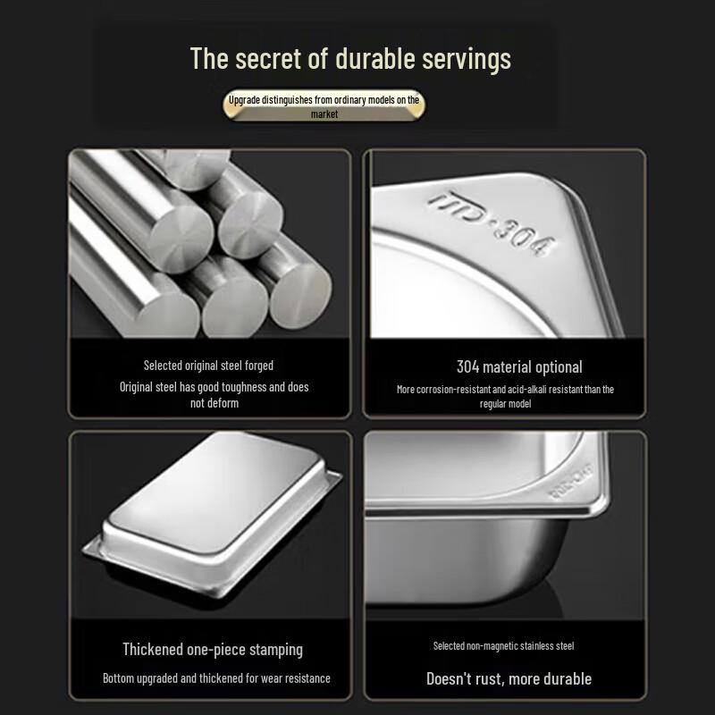 304 Stainless Steel Food Container