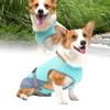 Hunde Kühlweste Atmungsaktive Hunde Kühljacke Leichte Haustier Kühlshirt für Sommer Outdoor