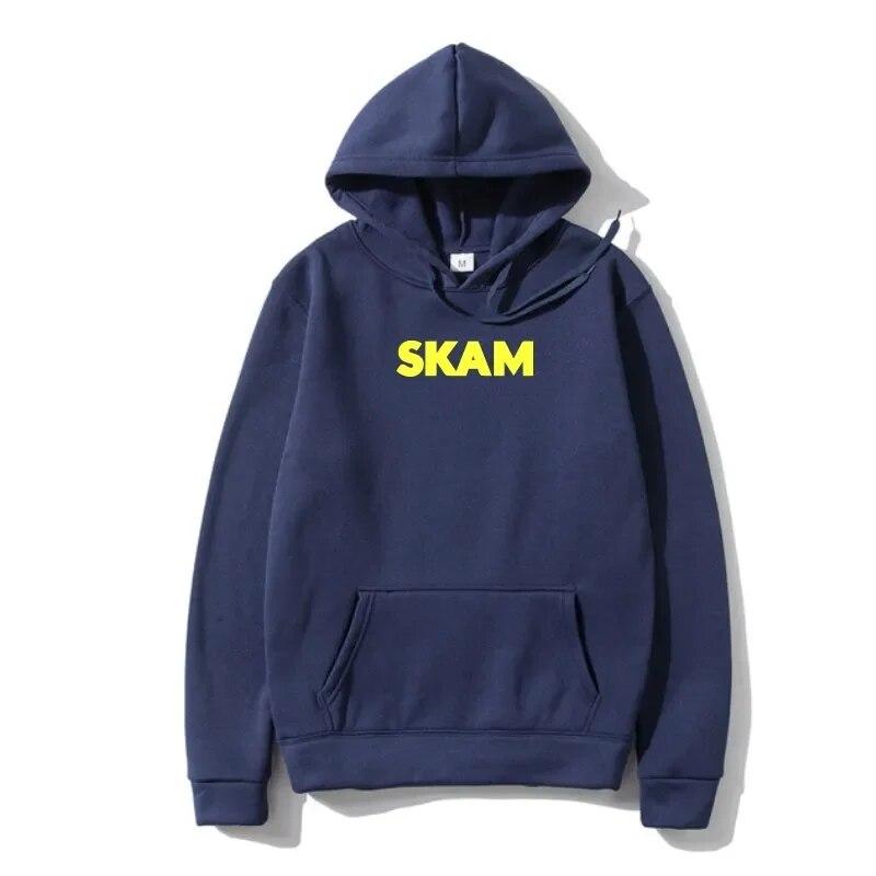 

Толстовки Skam Верхняя одежда Skam Верхняя одежда Теплая толстовка из 100% хлопка с флисовой толстовкой унисекс с забавным принтом