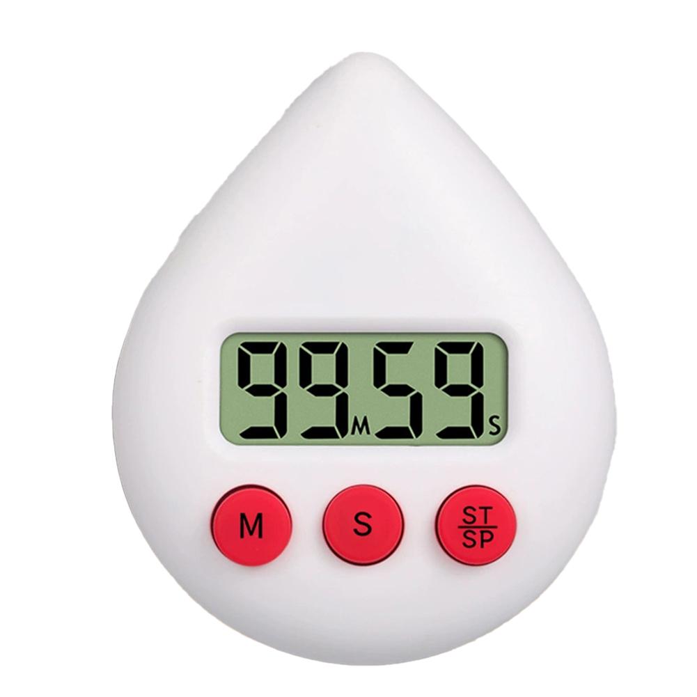 Bathroom Timer Cooking Timer Waterproof Timer Alarm Timer Kitchen Timer Hanging Holes Portable Design Precise Performance