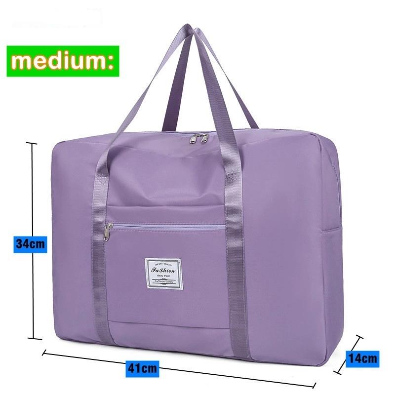 Large Capacity Functional Portable Nylon Moving Storage Bag Folding Luggage Bag Aircraft BagMulti Travel Bag Shoulder Bag