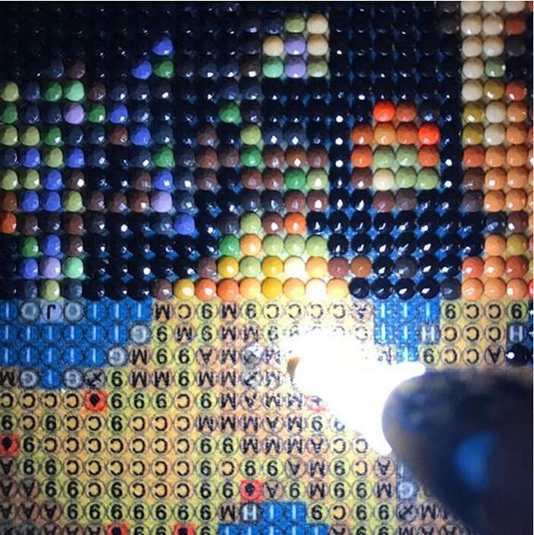 1PC Diamond Painting Nástroj pro kreslení bodového vrtáku Glow Point Diamond Pen