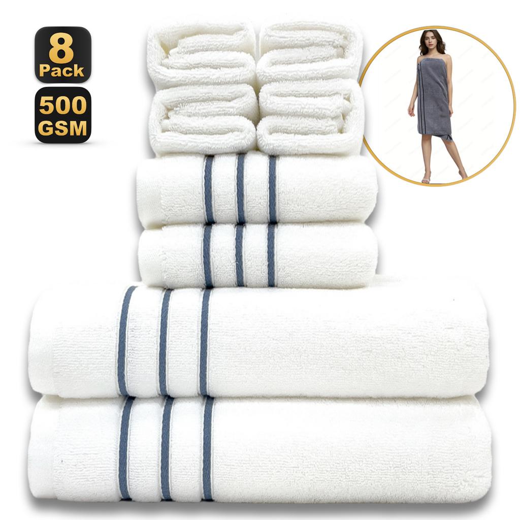 Pamuklu Havlu Banyo Havlusu Kare Havlu Sekiz Set Pamuklu Banyo Havlusu 80 * 160 Yüz Yıkama Büyük Havlu Sıcak ve Rahat Ev Günlük İhtiyaçlar