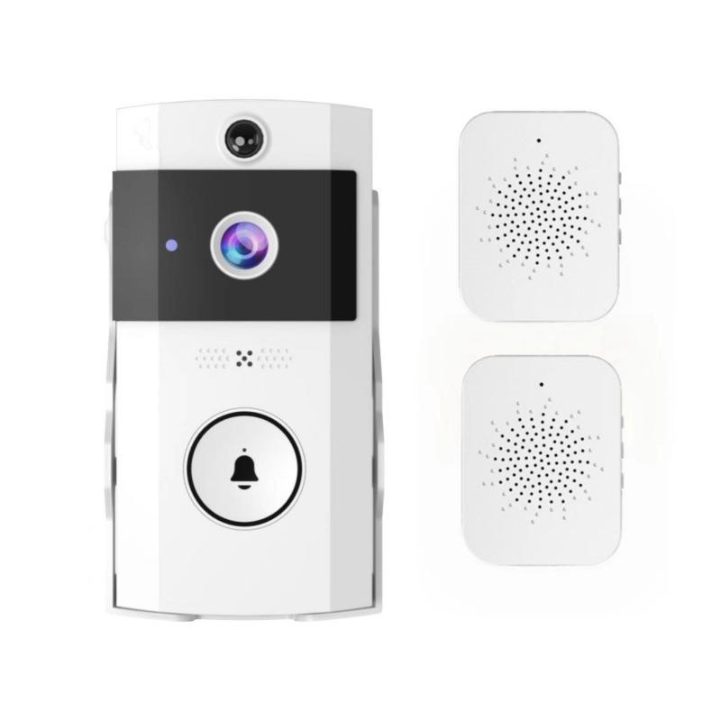 

Беспроводной умный дверной звонок с камерой и управлением с мобильного телефона - Простая установка, не требует сверления