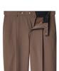 Musinsa Standard Lightweight Wide Hidden Banding Slacks [Light Brown]